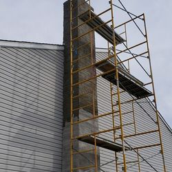 Piazza Brothers Construction & Chimney - Three-step process of stucco