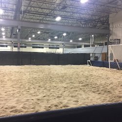 Edge PT - PAC Gym . This is where my son trains for soccer.. at this indoor sand soccer arena.