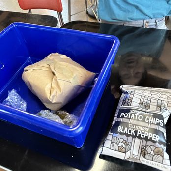 Zingerman's Delicatessen - sandwich in a box and chips - Delis Near Me - Ann Arbor, Michigan Zingerman's Delicatessen - sandwich in a box and chips - Delis Near Me - Ann Arbor, Michigan