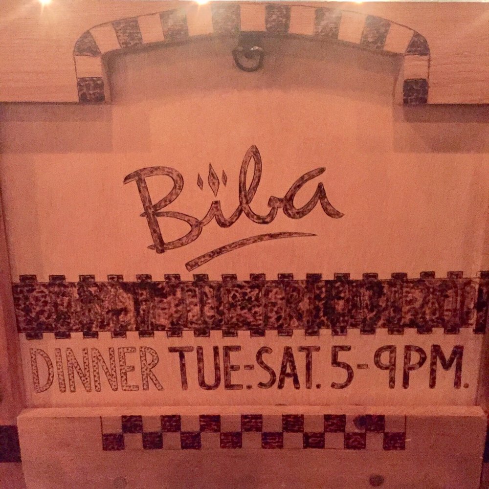 Biba - Door sign - Latin American Near Me - Beaver, Pennsylvania