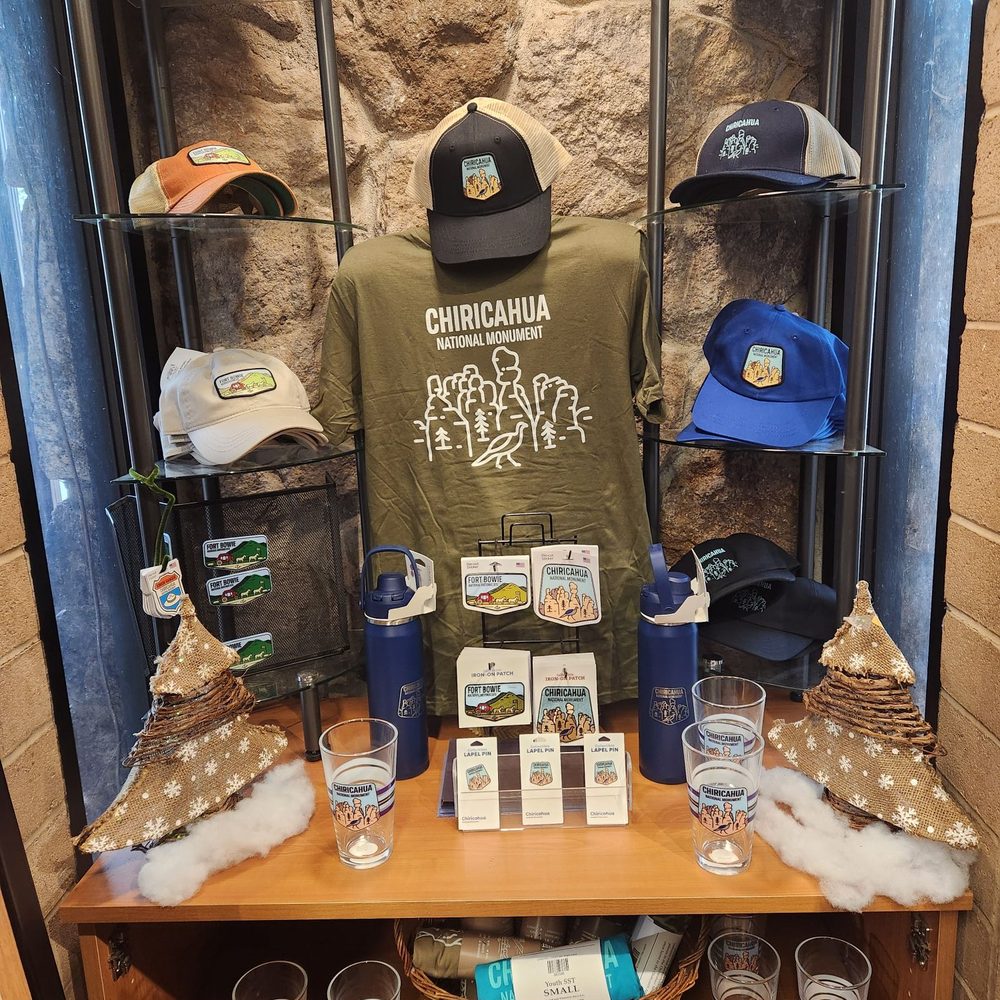 Chiricahua National Monument - Some souvenirs at the gift shop - Hiking Near Me - Willcox, Arizona Chiricahua National Monument - Some souvenirs at the gift shop - Hiking Near Me - Willcox, Arizona