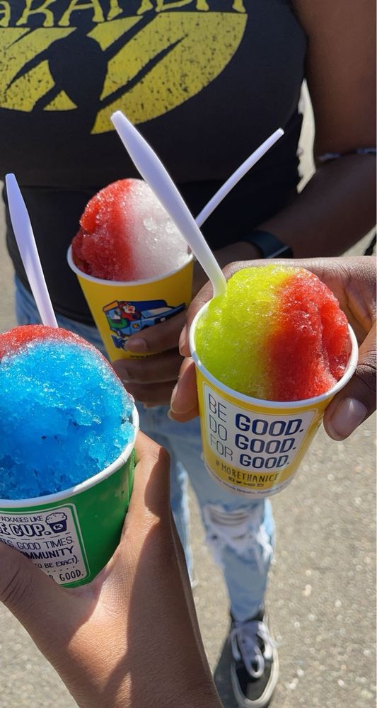 Kona Ice - Santa Rosa Logo