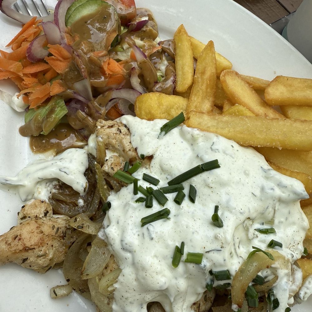 Kieler Brauerei - Chicken gyros - Northern German Near Me - Kiel, SH