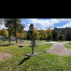 Spearfish City Campgrounds - Camping spots close together!