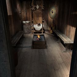 Vikingaliv - Replica room