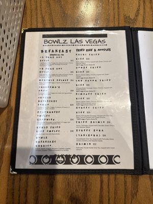Menu photo 5 Bowlz Las Vegas, NV Menu photo 5 Bowlz Las Vegas, NV