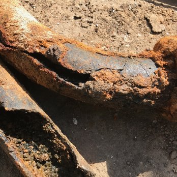 Joe the Plumber - Old Rotted Sewer Line - Plumbing Near Me - Cypress, Texas