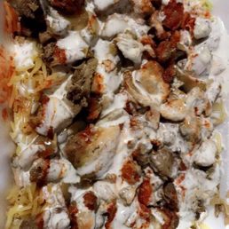 Chicken over rice, spicy Chicken over rice, spicy