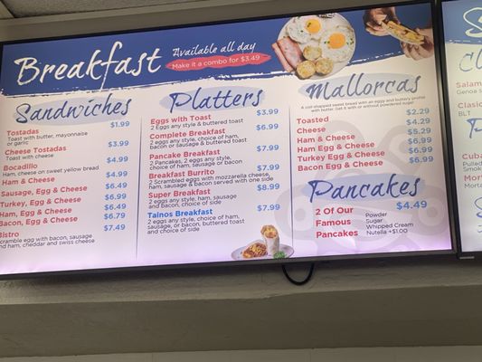 Menu photo 2 Taino's Bakery Orlando, FL