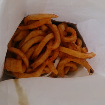 George's Drive-In - Seasoned Curly Fries - American Near Me - Riverside, California