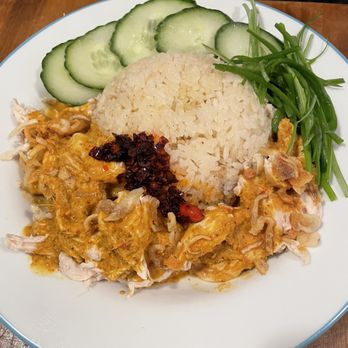 Ginger & Scallion - Curry chicken & rice - Thai Near Me - Seattle, Washington Ginger & Scallion - Curry chicken & rice - Thai Near Me - Seattle, Washington