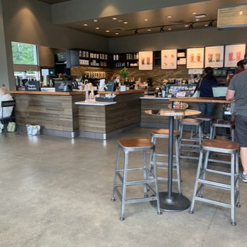 Starbucks - the inside of a coffee shop - Coffee & Tea Near Me - Kingston, Washington