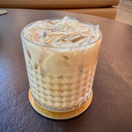 Iced vanilla latte Iced vanilla latte