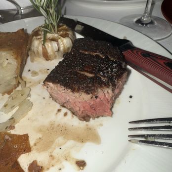 Strip House Steakhouse - Medium cooked, Filet Mignon steak. - Steakhouses Near Me - New York, New York