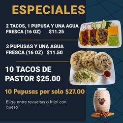 Aja Pupusas Y Tacos