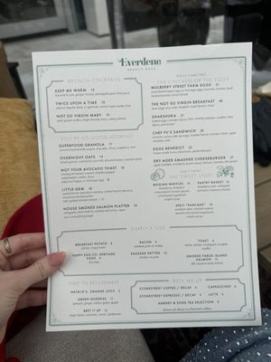 Menu photo 7 Everdene New York, NY