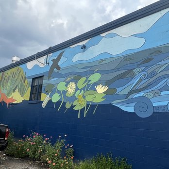 Shippingport Brewing - Cool exterior mural - Breweries Near Me - Louisville, Kentucky Shippingport Brewing - Cool exterior mural - Breweries Near Me - Louisville, Kentucky