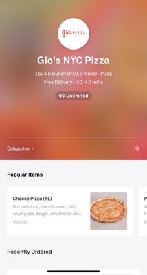 Pizzaoki - S Bundy Dr by null