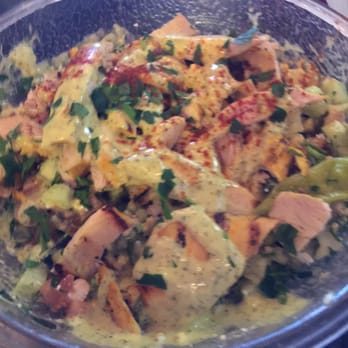 Saba's Mediterranean Kitchen - Jerusalem salad with chicken - Middle Eastern Near Me - Phoenix, Arizona