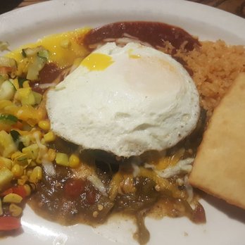 La Ristra - My stacked enchilada. So delicious. - Mexican Near Me - Gilbert, Arizona