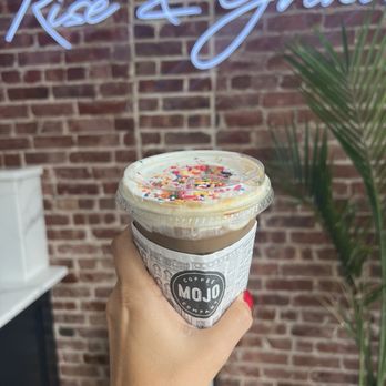Mojo Coffee Company - Funfett late - Coffee & Tea Near Me - Hoboken, New Jersey