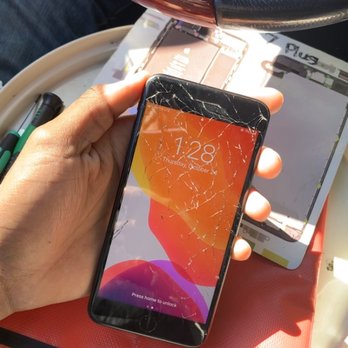 FixTingz Screen Repair - iPhone 8 Plus Ready For Surgery - Mobile Phone Repair Near Me