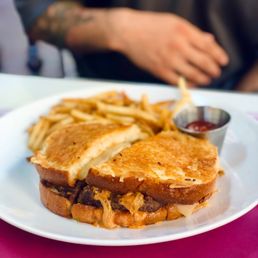 Parmesan Toasted Patty Melt