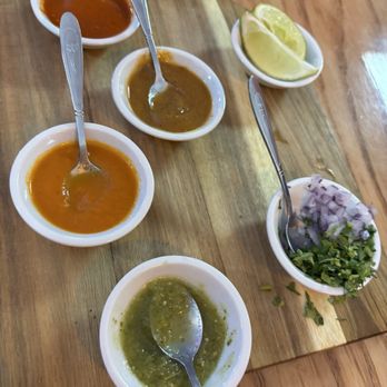 Mestiza - Four salsas. - Mexican Near Me - St. Louis, Missouri