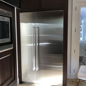 Pro Solutions Design - Subzero columns with SS panels. - Flooring Near Me Pro Solutions Design - Subzero columns with SS panels. - Flooring Near Me