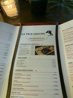 Menu photo 1 La Vaca Gaucha Playa del Carmen, ROO