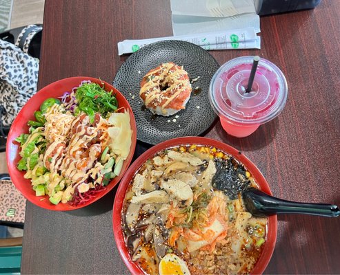 Lifting Noodles Ramen by null