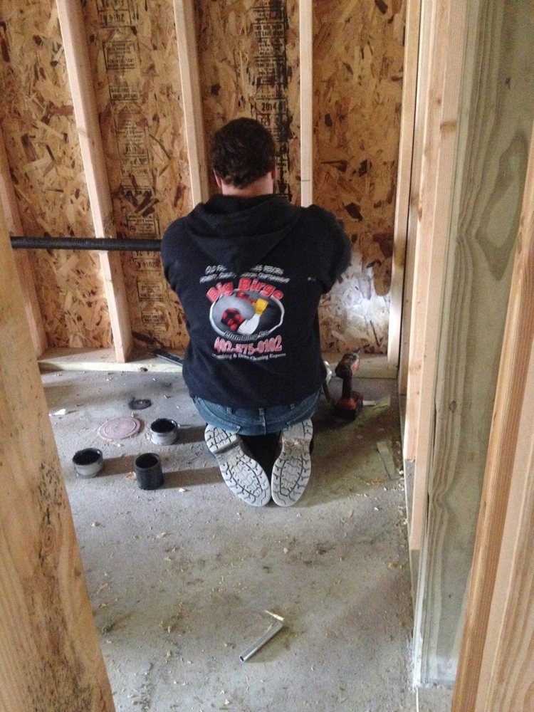 Slide of Big Birge Plumbing