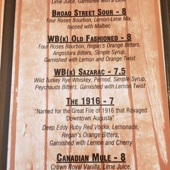 Whiskey Bar Kitchen - Pubs Near Me - Augusta, Georgia Whiskey Bar Kitchen - Pubs Near Me - Augusta, Georgia