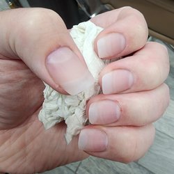 La Rouge Nails - This is showing my Left hand.