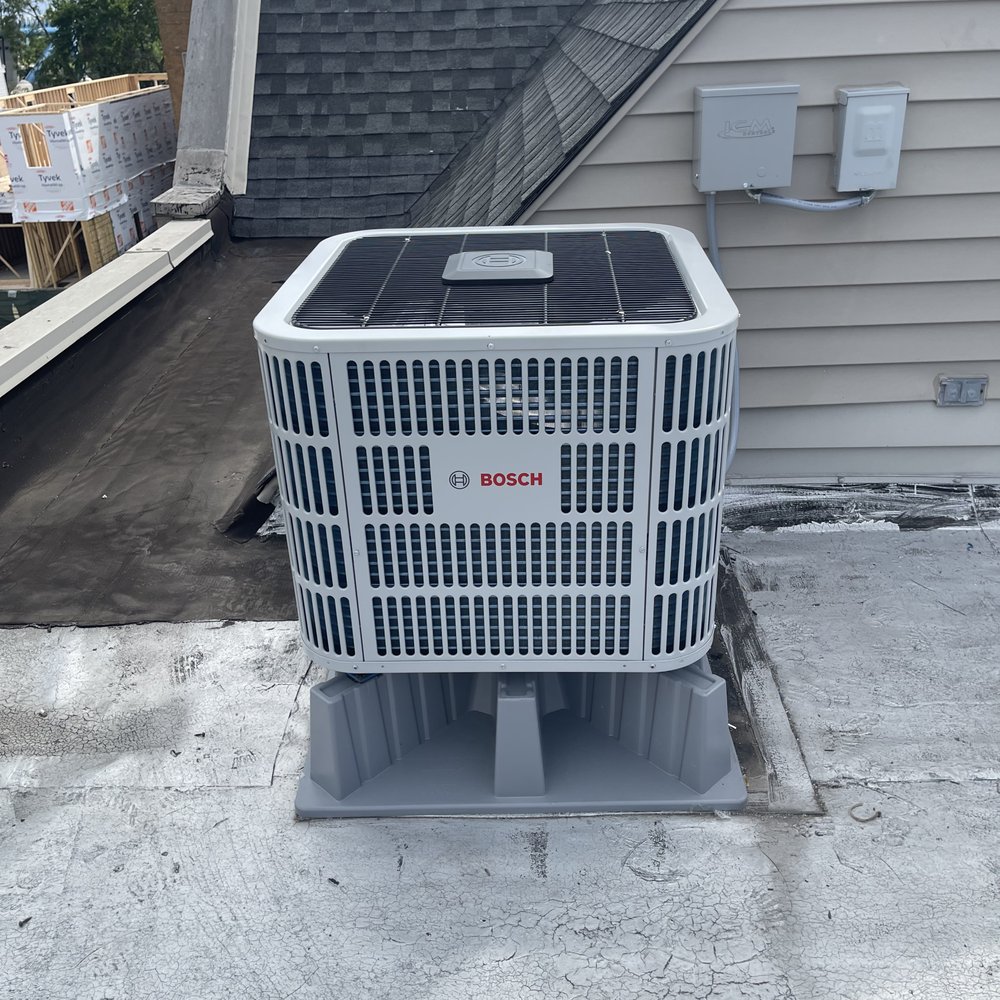 Besco Air Inc. Heating & Cooling - New Bosch Heat Pump - Heating & Air Conditioning/HVAC Near Me - Chicago, Illinois Besco Air Inc. Heating & Cooling - New Bosch Heat Pump - Heating & Air Conditioning/HVAC Near Me - Chicago, Illinois