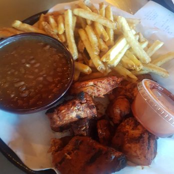 Phil's BBQ - Half chicken dinner, side of fries& beans - Barbeque Near Me - San Diego, California Phil's BBQ - Half chicken dinner, side of fries& beans - Barbeque Near Me - San Diego, California