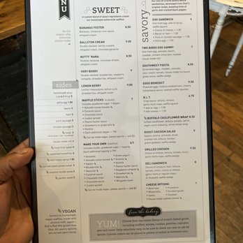 Iron Roost - Front of Menu - Breakfast & Brunch Near Me - Ballston Spa, New York