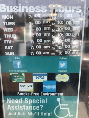 Menu photo 2 Subway Redondo Beach, CA