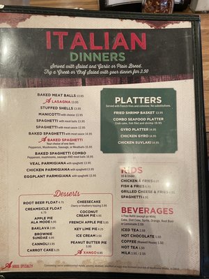 Angelo's Pizza Restaurant Seafood & Steamer Bar by null
