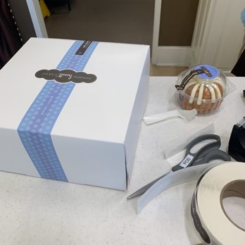 Nothing Bundt Cakes - Red velvet and strawberries and creme - Bakeries Near Me - Falls Church, Virginia
