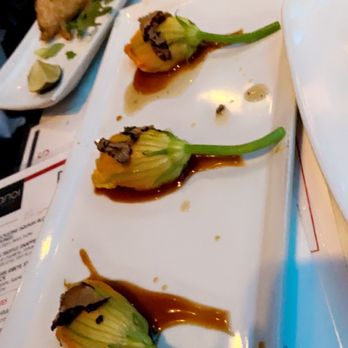 AnQi Bistro - Langostino stuffed blossom - Asian Fusion Near Me - Costa Mesa, California AnQi Bistro - Langostino stuffed blossom - Asian Fusion Near Me - Costa Mesa, California
