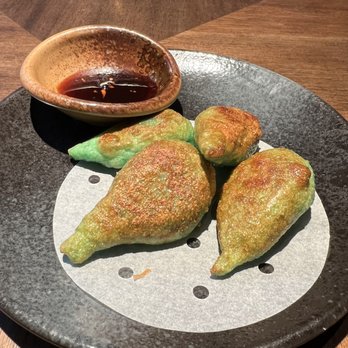 Antidote - Pan fried veggie dumplings 4 - Cocktail Bars Near Me - Brooklyn, New York