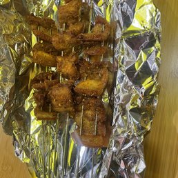Pork Belly Skewers