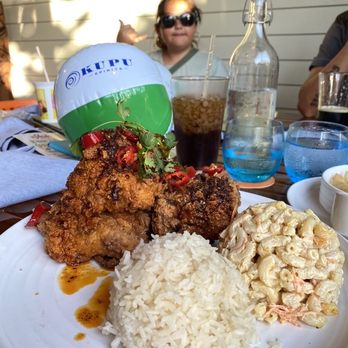 The Islander - Chili crunch fried chicken plate - Tiki Bars Near Me - Coronado, California The Islander - Chili crunch fried chicken plate - Tiki Bars Near Me - Coronado, California