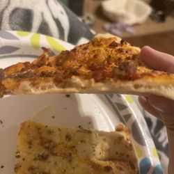 All Original Pizzeria - Large cheeseburger pizza