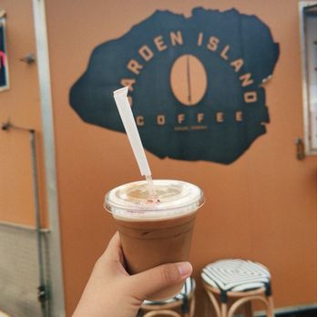 Garden Island Coffee - An iced real housewife with oat milk - Coffee & Tea Near Me - Kapaa, Hawaii