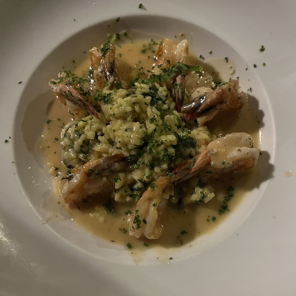Blue Fin Grill & Sushi - SHRIMP SCAMPI RISOTTO!!! Amazing !!!!!!!!!!!! My favorite dish ever !!!!!!! - New American Near Me - Simi Valley, California Blue Fin Grill & Sushi - SHRIMP SCAMPI RISOTTO!!! Amazing !!!!!!!!!!!! My favorite dish ever !!!!!!! - New American Near Me - Simi Valley, California