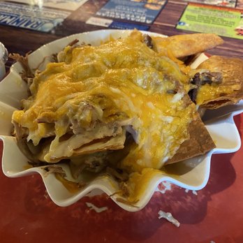 Pink Pig - Brisket nachos - Barbeque Near Me - Cherry Log, Georgia Pink Pig - Brisket nachos - Barbeque Near Me - Cherry Log, Georgia