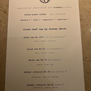 Eos & Nyx - After dinner drink menu - Cocktail Bars Near Me - San Jose, California Eos & Nyx - After dinner drink menu - Cocktail Bars Near Me - San Jose, California
