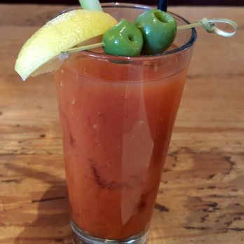 Finch & Fork - Very strong F&F Bloody Mary ($11.00) - New American Near Me - Santa Barbara, California
